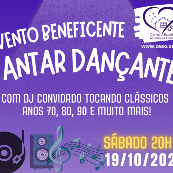 Evento Beneficente Jantar Dançante CEAO 19.10.2024